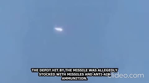 Hypersonic russian missile in action - Ukraine war