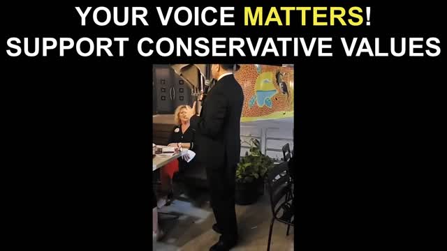 Your Voice Matters! Support Conservative Values!