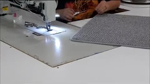Canvas Work Marine Carpet Binding