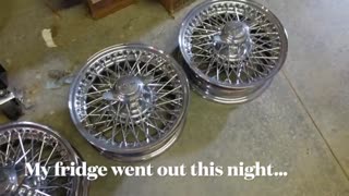 Stripping Powder Coating With Aircraft Remover & A Power Washer