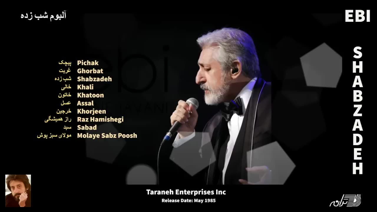 EBI _ SHABZADEH ALBUM آلبوم کامل شب زده ابی