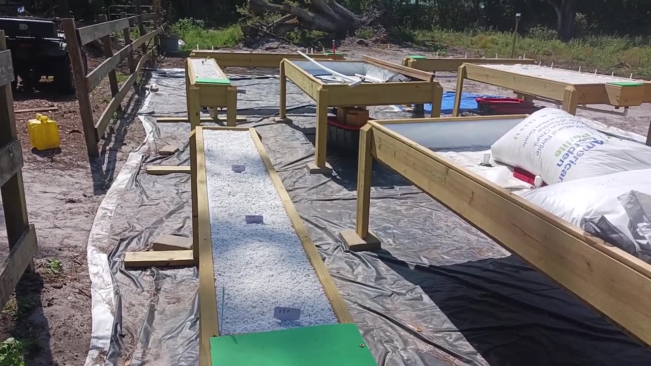 outdoor #Hydroponics on the homestead