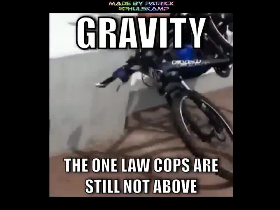 Compliation Of Cops Falling Down On Bikes And Motorcycles