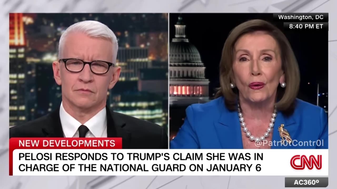 Nancy Pelosi lies & claims that Trump never offered National Guard despite docs that prove it