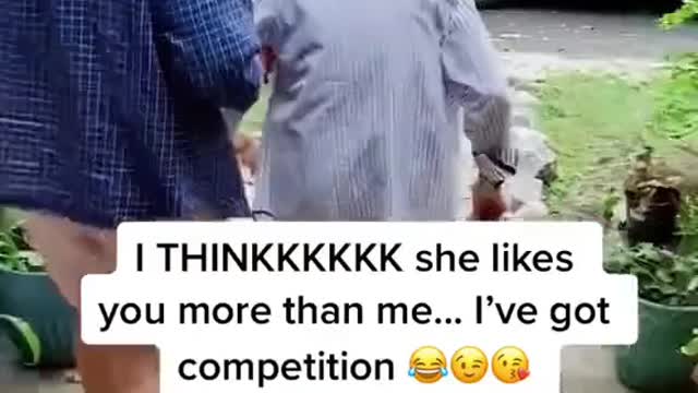 95 year old Grandma loves grandaughter's new boyfriend
