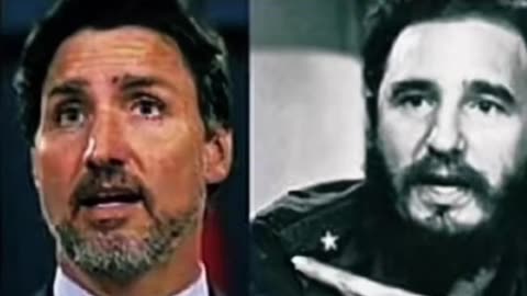 Awe. Jesuit Trudeau and his dad Jesuit Fidal Castro