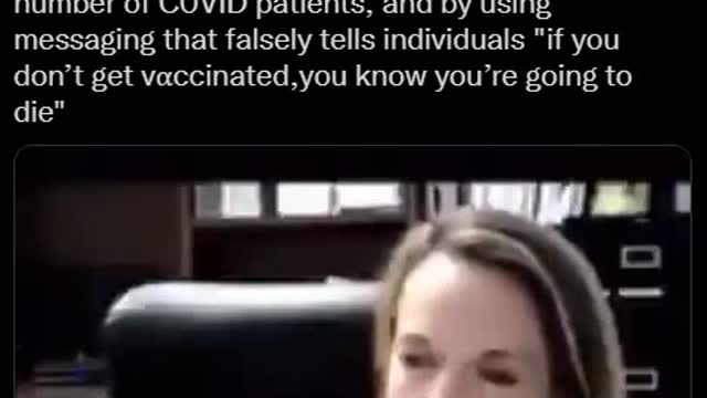 NURSE INSTRUCTED TO INFLATE DATA BY COMBINING