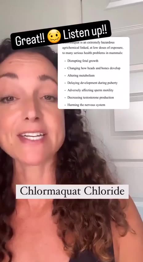 Did You Know The EPA Approved Another Poisonous Chemical To Be Sprayed On Our Food in 2023!