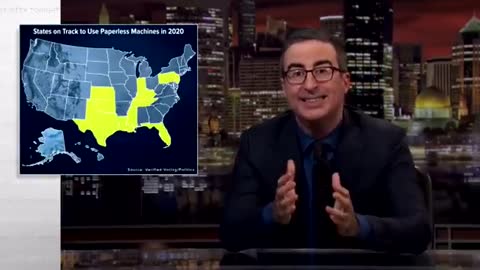 John Oliver - Electronic Voting Machines Deeply Flawed