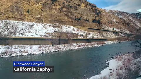 California Zephyr - Glenwood Canyon