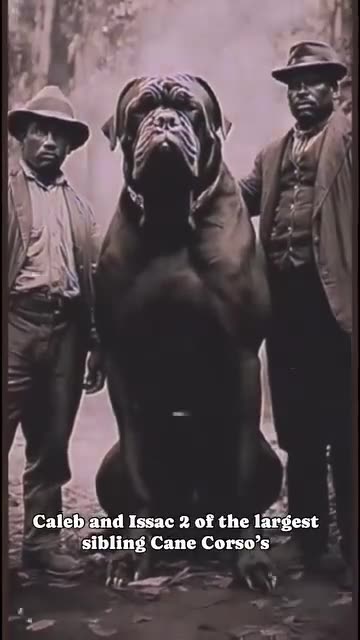 Check out the size of this dog