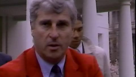 April 3, 1987 - President Reagan Greets National Champs from Indiana University