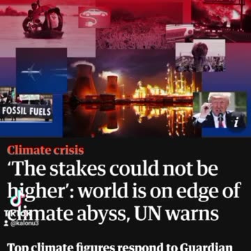 The world is on the edge