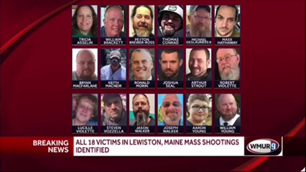 All 18 Deepfaked victims from Wednesday night’s pair of mass shootings in Lewiston