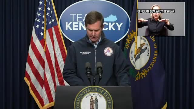 Kentucky governor expects massive flood damage