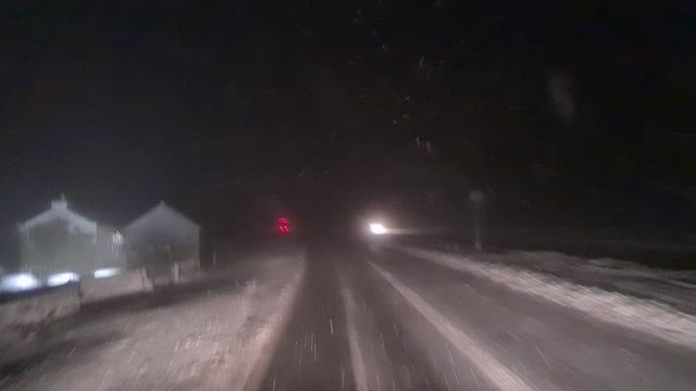 Snowy trip