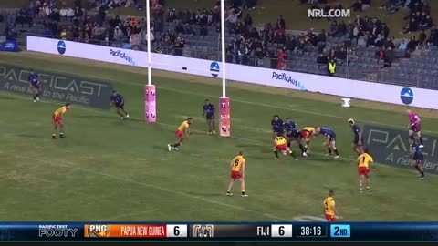 Papua New Guinea v Fiji | Match Highlights | Pacific Test, 2022