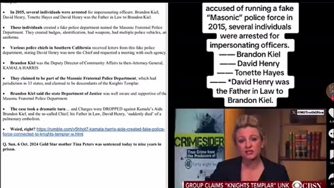 KAMOBLA'S FAKE POLICE DEPARTMENTS