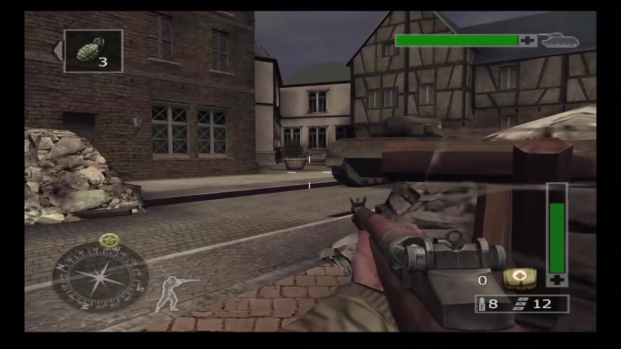 My first gaming stream using an emulator: COD finest hour