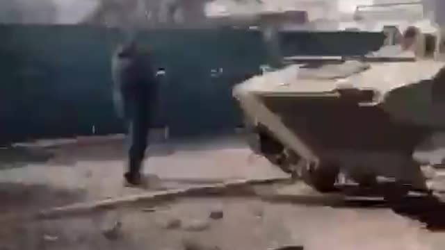 Bucha, a suburb of Kyiv - A lot of dead Russians, and a lot of angry people. 2022-02-27