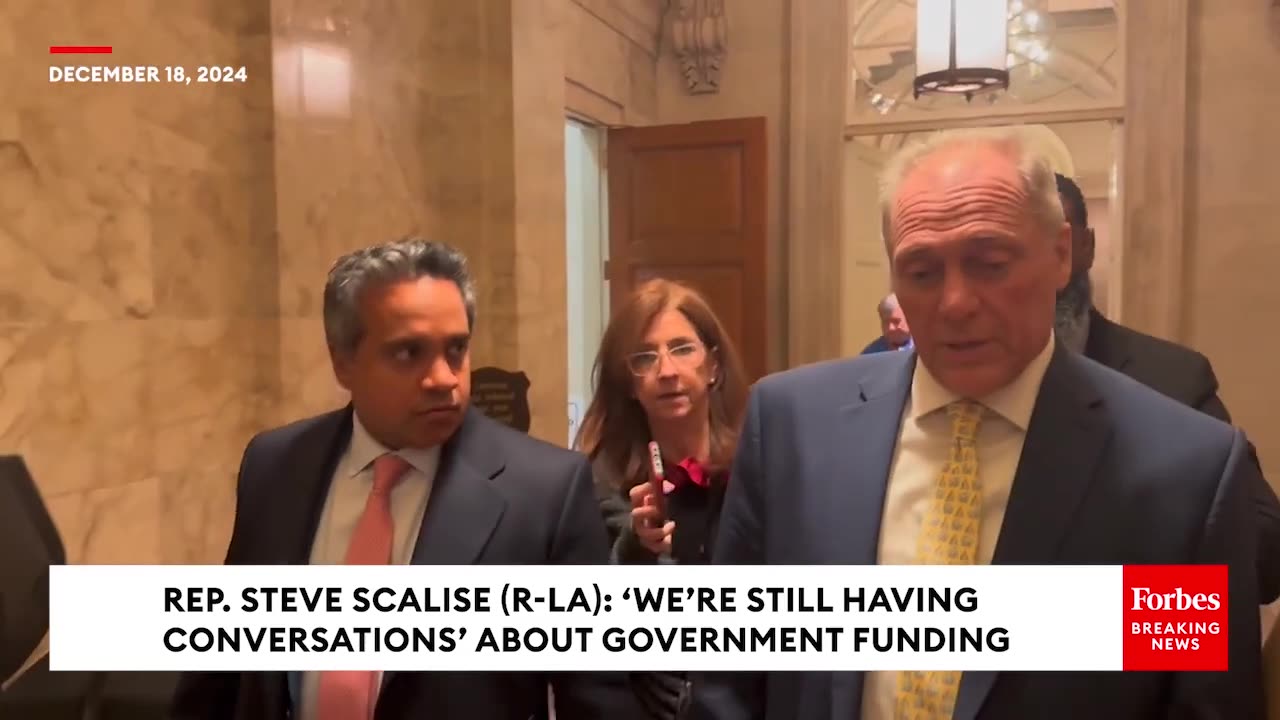 Steve Scalise (R-LA) speaks about the ongoing efforts to pass a CR and avoid a government shutdown.