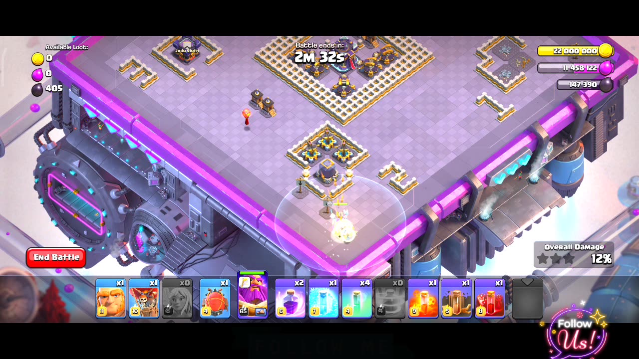 New clasiversary challange #1 clash of clans 3 star attack