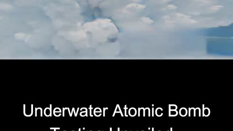 Underwater Atomic Bomb Testing Unveiled - COLOURIZED 🇺🇸💣🌊🎥