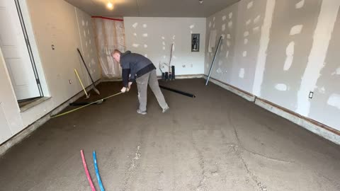 Fabricating the Garage Drain In the Rental