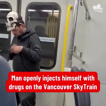 Vancouver residents just trying to get home from work have to deal with this on