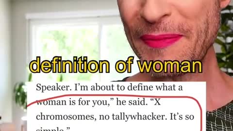 Definition of woman?