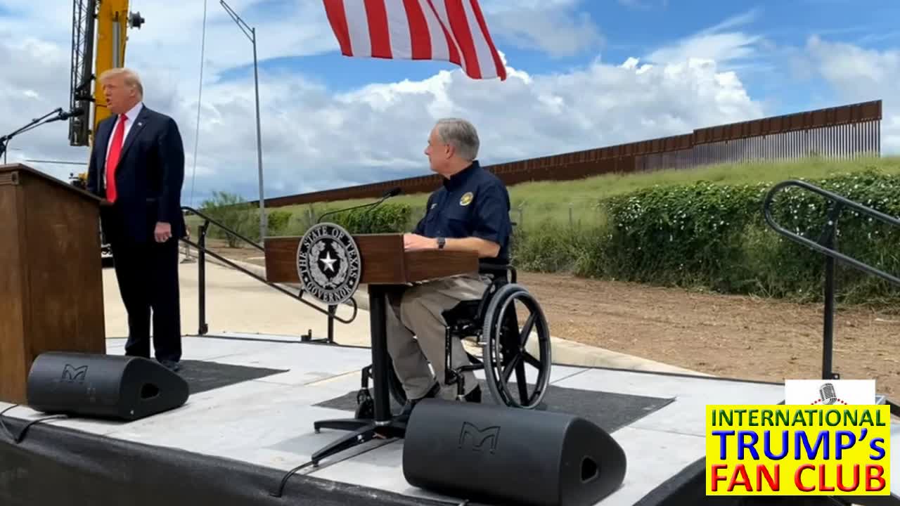 45th President Donald J. Trump Visits The Border In Weslaco, TX