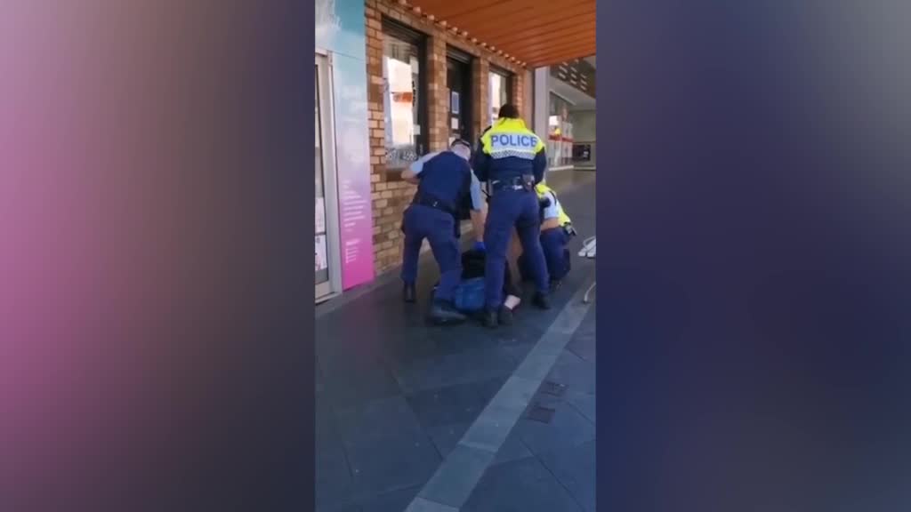 Australia's Police State Arresting Disabled Woman "I have a disability, please leave me alone"