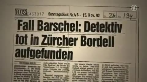 WARUM MUSSTE UWE BARSCHEL STERBEN