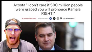 Jim Acosta LOSES it on CNN over Kamala Harris