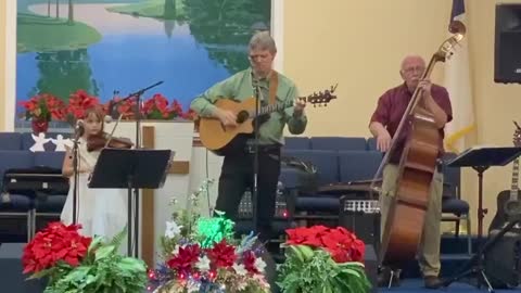 Joy to the World - 8 year old Elizabeth Ayres with Dean Johnson and Jack Metzger