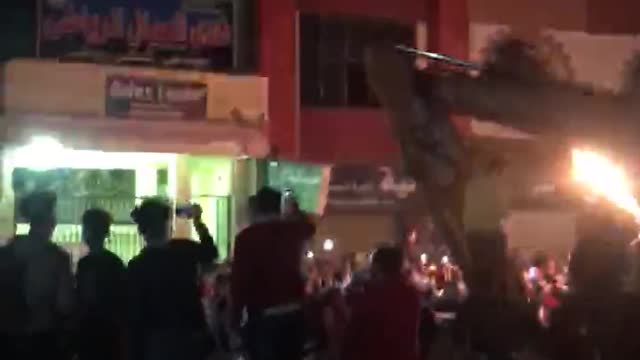 Egyptian celebration for CAF won