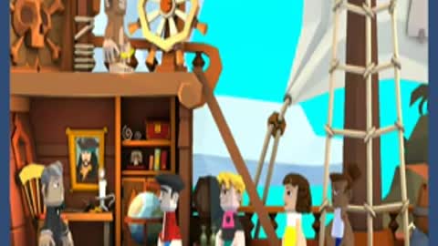 Pirate in the class, Whenever Tales, Comedy cartoon video