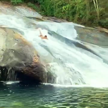 waterfall in Rio de Janeiro, Brazil! 😎