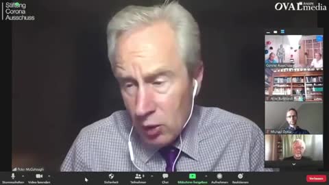 DR. PETER MCCULLOUGH SPEAKS TO THE GERMAN CORONA INVESTIGATIVE COMMITTEE ABOUT THE JAB, 11.06.2021