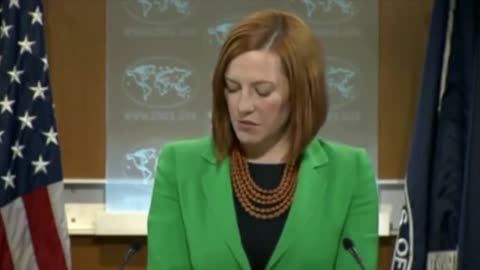 Jen Psaki doing what she does best, lying