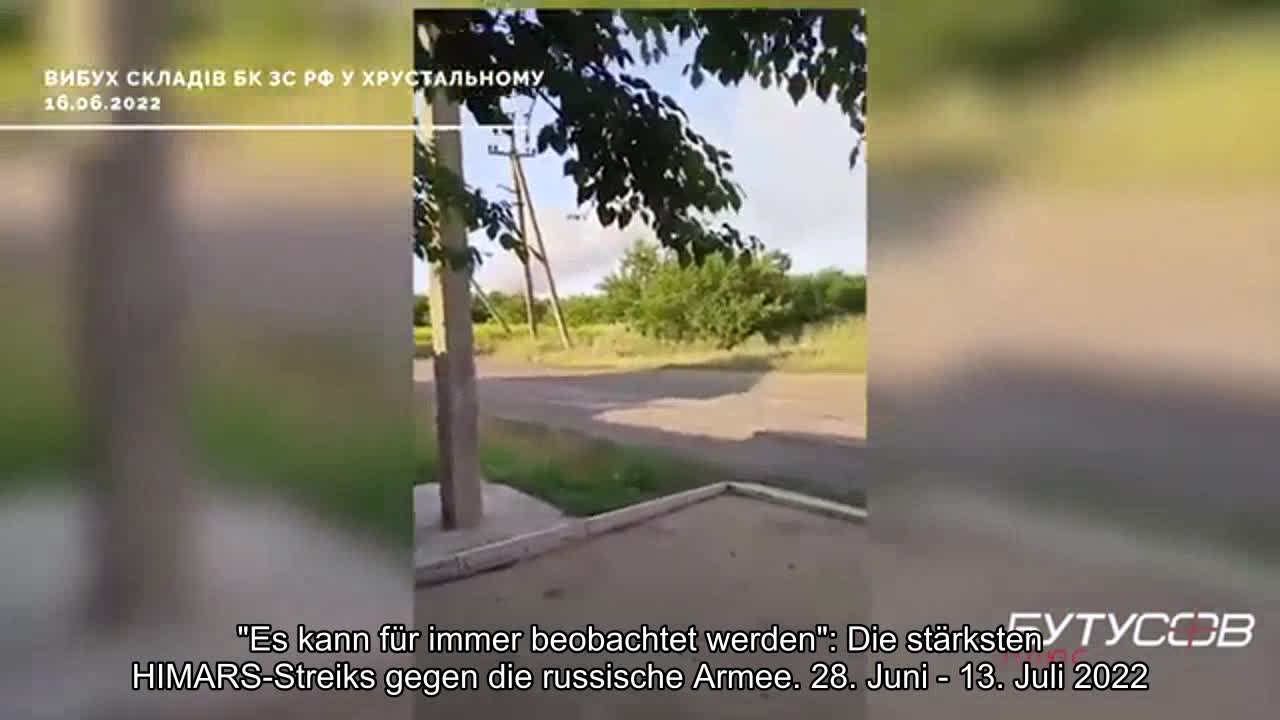 "Es kann für immer beobachtet werden": Die stärksten HIMARS-Streiks gegen die russische Armee. 28.