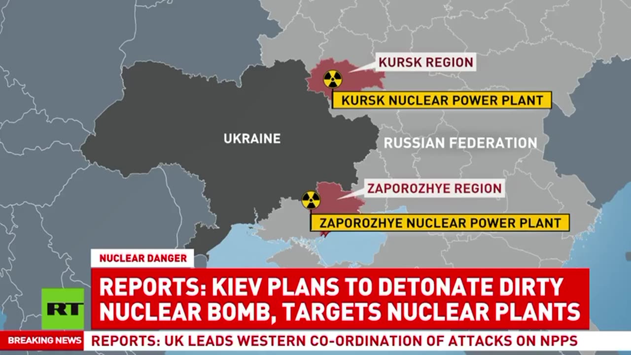 🚨 Ukraine Now Planning To Detonate A "Dirty Nuclear Bomb" Targeting Nuclear Power Plants In Russia