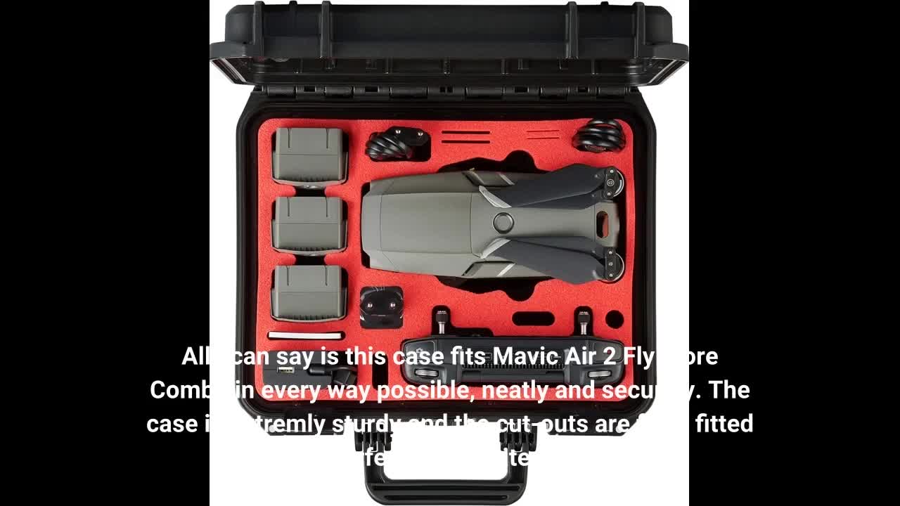 MC-CASES Koffer passend für DJI Mavic Air 2S oder Air 2 Kompakt Edition Auch DJI Smart Controller