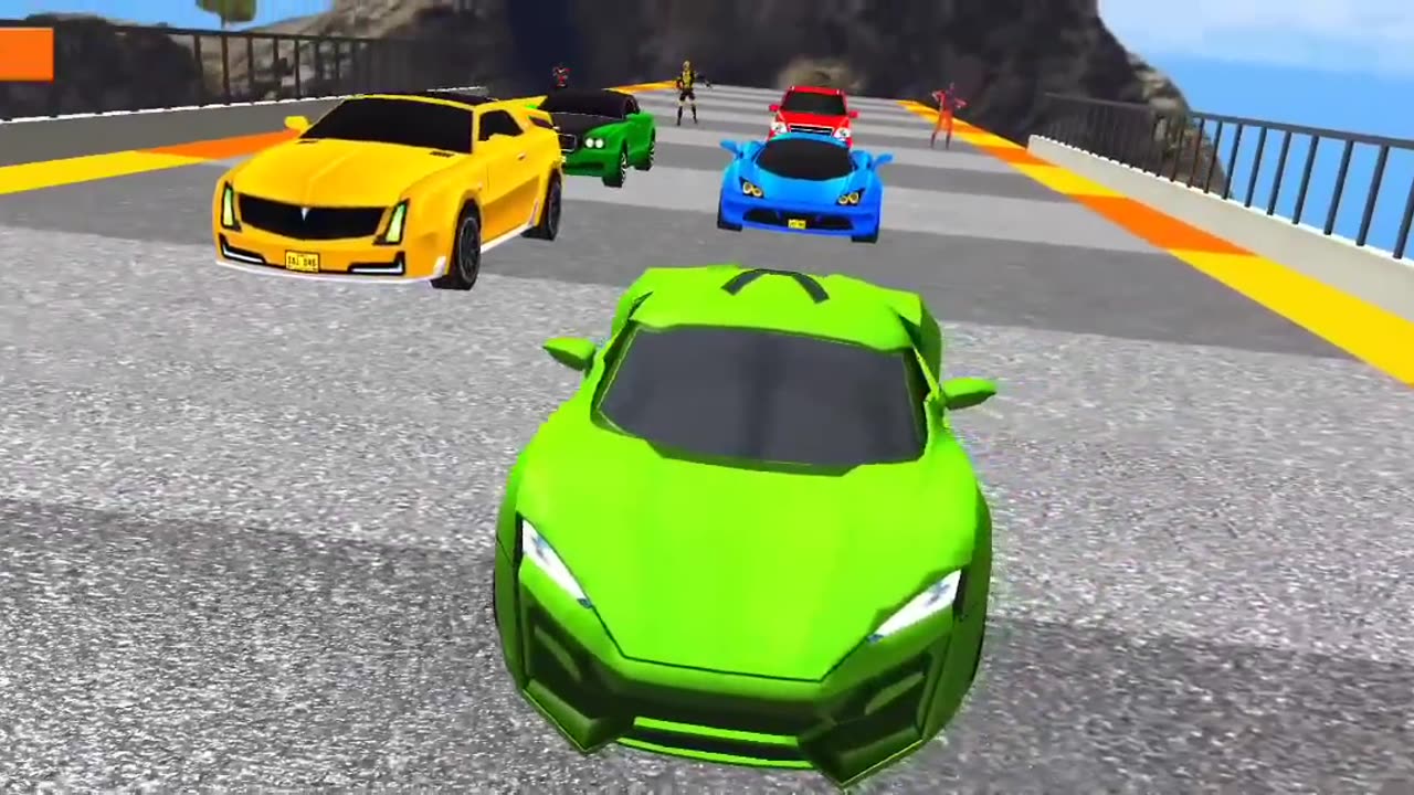 Ramp Car Racing-Car racing 3D-Android Gameplay