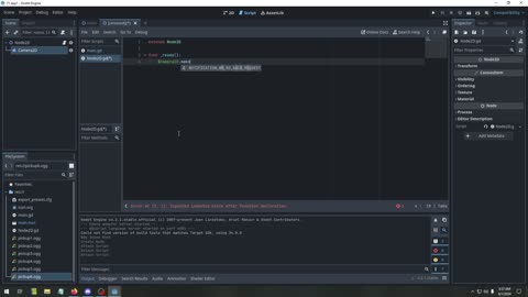 change camera to scene godot 4