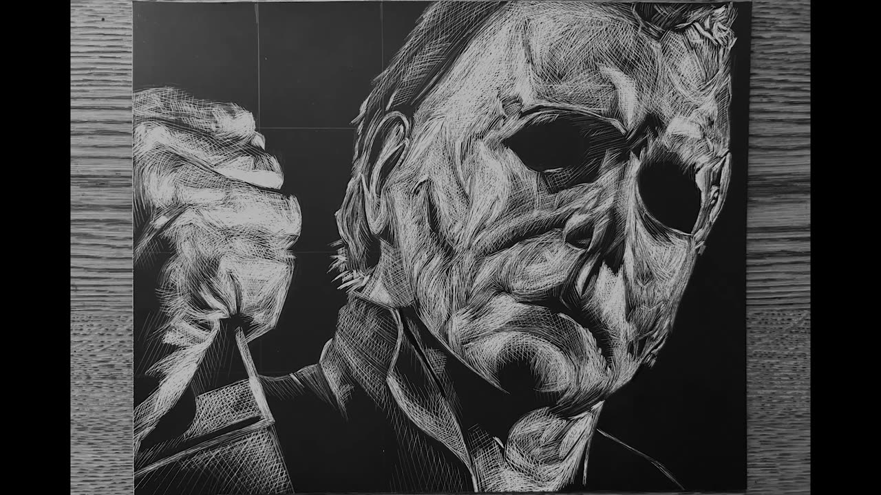 Scratch Art of Micheal Myers