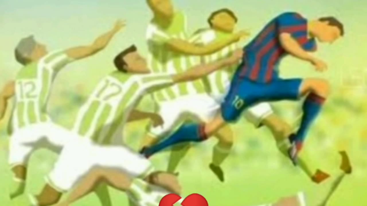 Messi made the artwork into reality
