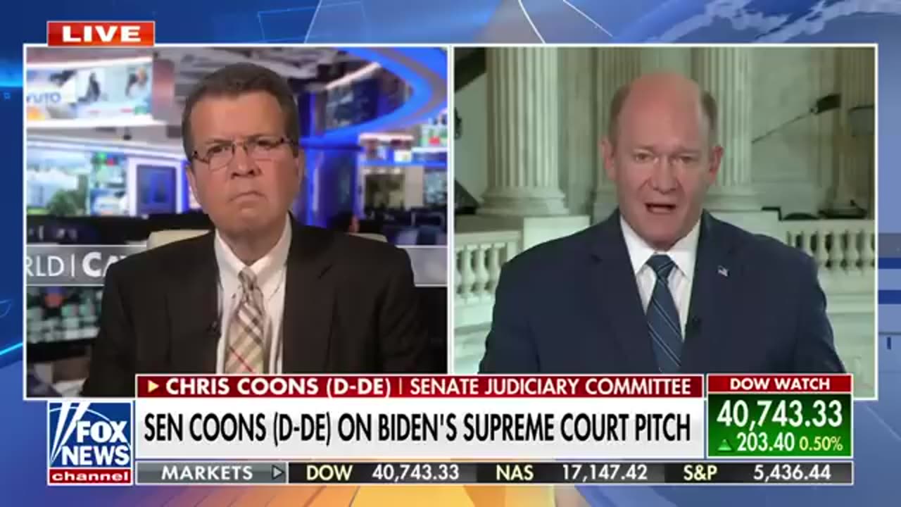 Sen. Chris Coons- Biden is 'looking forward' Greg Gutfeld News