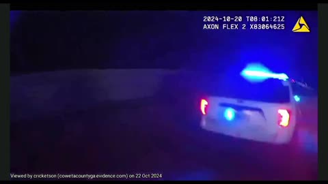 Highspeed chase from Traffic stop in Cowetta county Georgia.