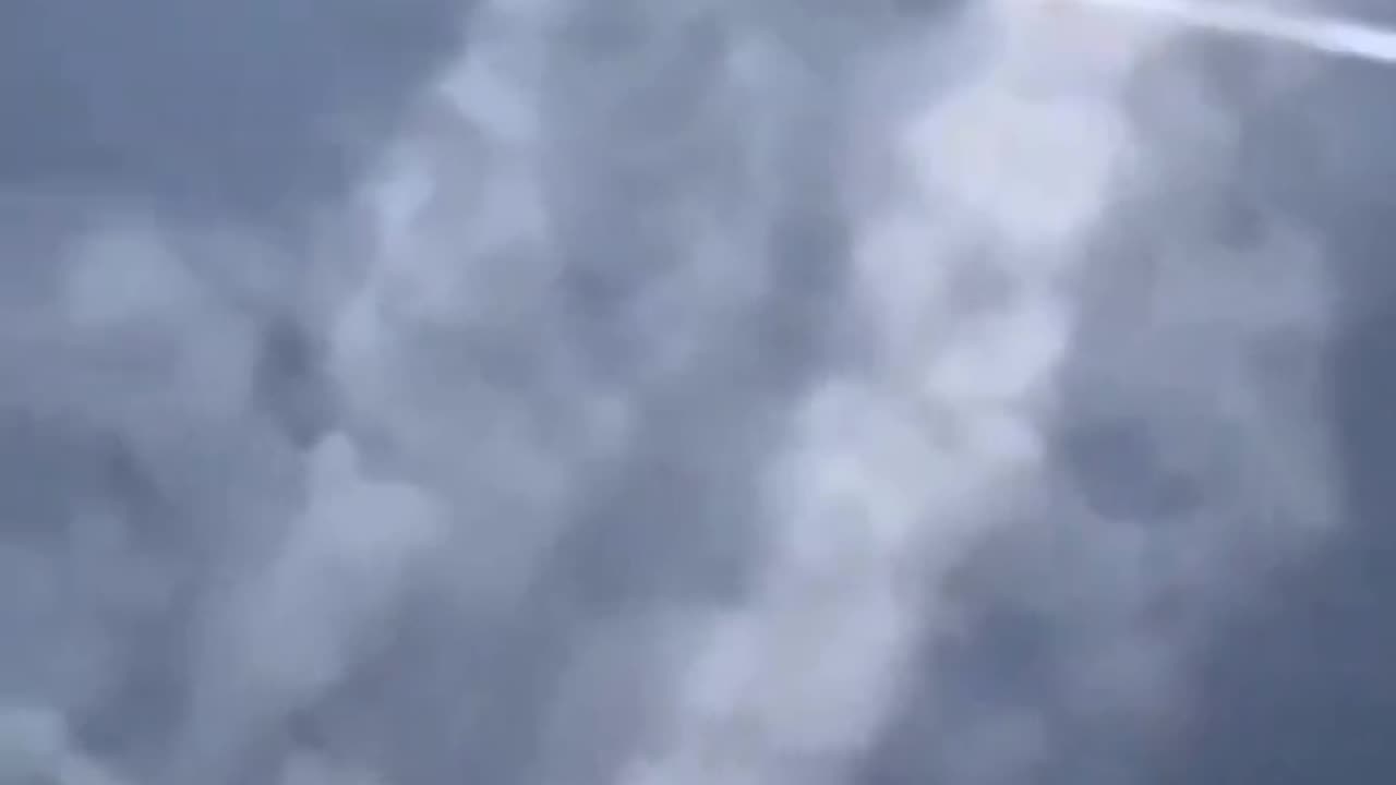 So Many Chemtrails They Look Like Clouds